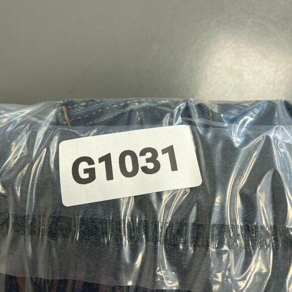 Lands' End Men's 40x32 Straight Leg Denim Jeans Flannel Plaid Lined - Picture 7 of 7